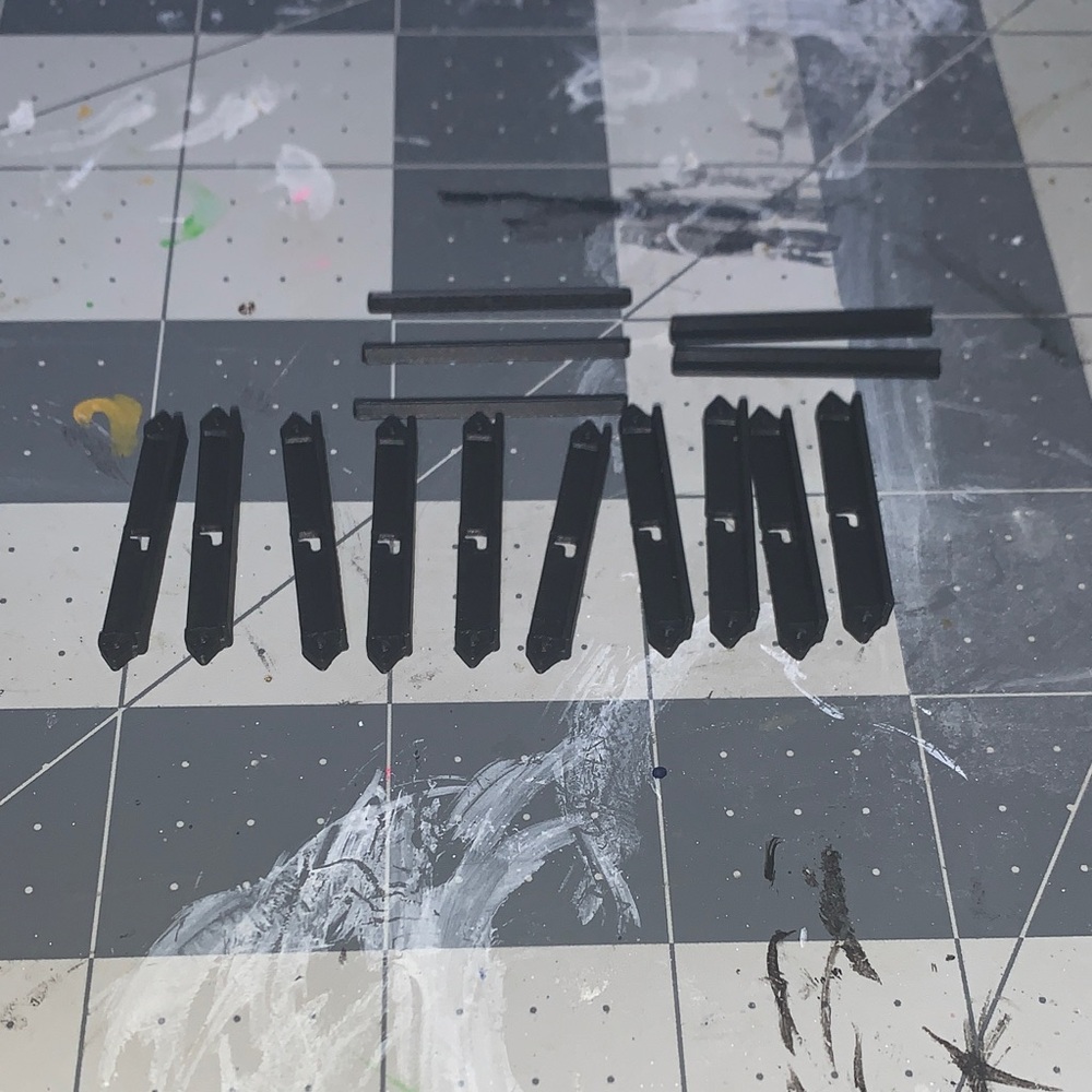 5 Pack Czech Hedgehog Tank Trap 1-72 Scale WW2 Wargames